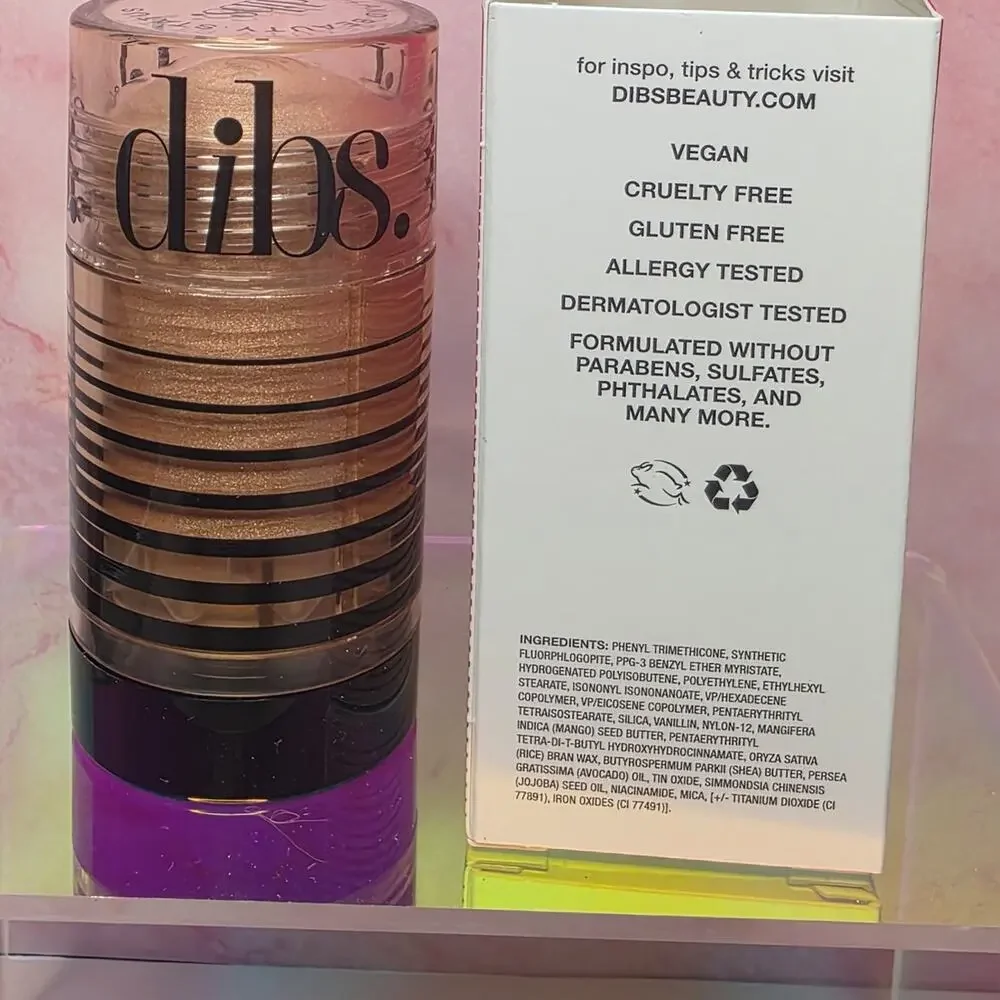 DIBS Beauty Status Stick Face & Body Highlighter High Road Highlight 1.3 oz New